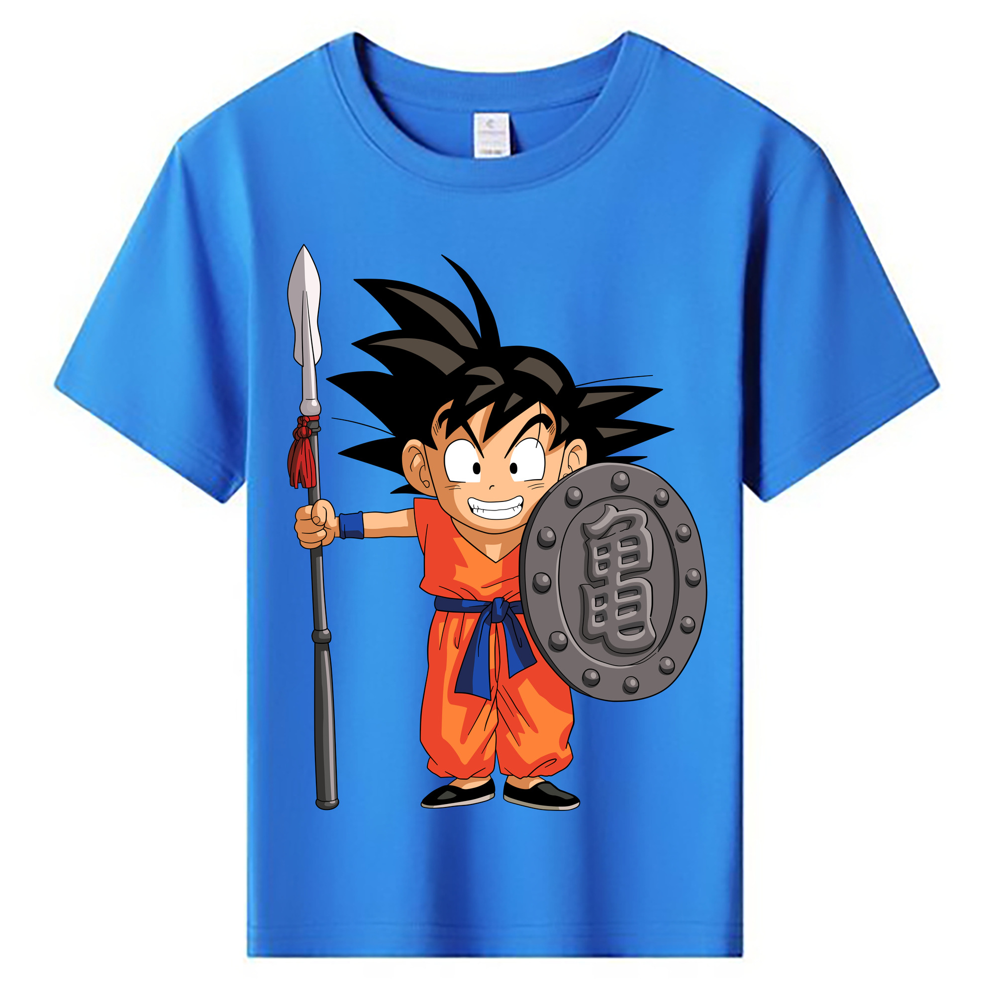 （画像用） ドラゴンボール 孫悟空（そん ごくう）Son Goku カカロット DRAGON BALL Kakarotto 綿100％キッズTシャツ（フロントプリント）